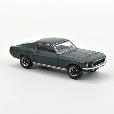NOREV Ford Mustang fast back 1968 satin green mettalic (JET-CAR) Voitures