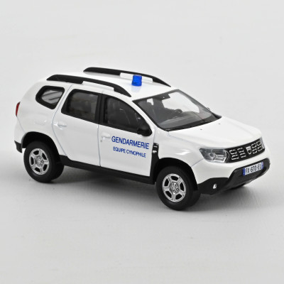 NOREV Dacia duster 2020 GENDARMERIE Equipe Cynophile Véhicules miniatures