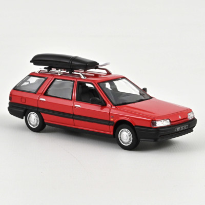NOREV Renault 21 Nevada 1989 red with accessories Cars