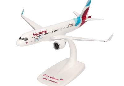 HERPA avion SNAP fit (kit simple à encliqueter ) Airbus A320 neo EUROWINGS Véhicules miniatures