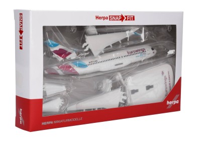 HERPA plane SNAP fit (Easy kit ) Airbus A320 neo EUROWINGS Diecast models