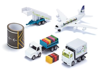 SIKU  Airport Set with plane and accessories Toys