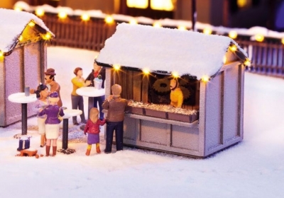 NOCH Set du marché de Noel Decors et diorama