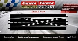 CARRERA 1/32 DIGITAL  double changement de voie digital Slot racing