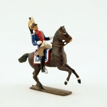 CBG figurine officier des dragons de Paris (1809) Figurines Plombs