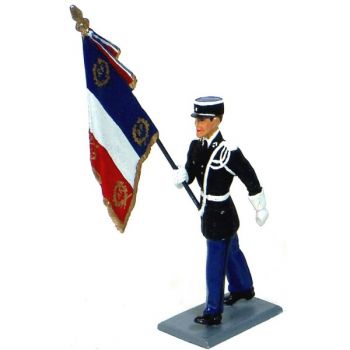 CBG MIGNOT figurine école de gendarmerie porte-drapeau Military