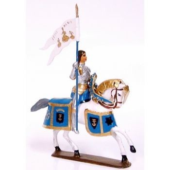 CBG jeanne d'Arc à cheval Figurines Plombs
