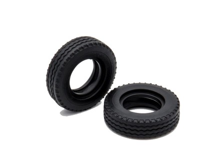 CONRAD-MODELLE boite de 24 pneus de poids lourds en caoutchouc (22,0mm) Véhicules miniatures