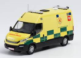 Eligor Iveco Dailly ambulance AMU28 Véhicules miniatures