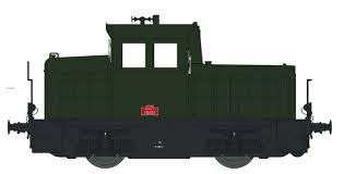 EPM PRODUCTION locotracteur Y6422 vert ,traverse rouge, chassis noir SNCF epIII Locomotives and railcars