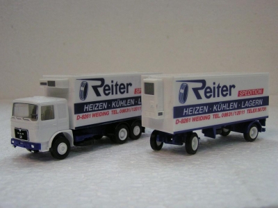 HERPA camion Man Reiter spedition Camions