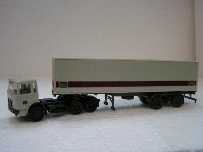 HERPA camion Man porte conteneur DB Véhicules miniatures