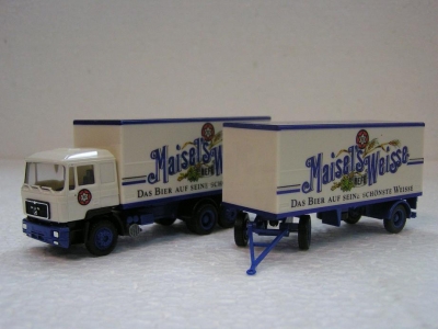 HERPA camion Man Maisel's Weisse Diecast models