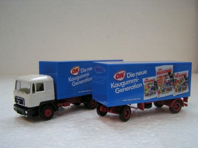 HERPA camion Man Ok Kaugummi Véhicules miniatures