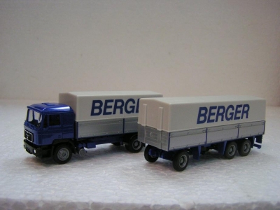 HERPA camion Man Berger Diecast models