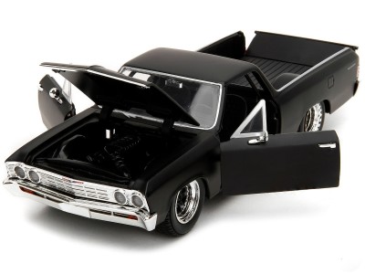 JADA 1/24 CHEVROLET EL CAMINO Black 1967 FAST & FURIOUS By Heroes / Collections