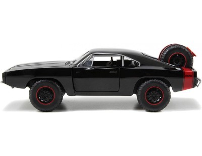 JADA 1/24 DODGE CHARGER OFF ROAD black 2015 FAST & FURIOUS Véhicules miniatures