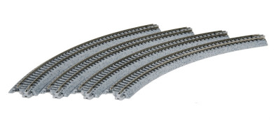 KATO set de 4 rails courbes R282 45° Track and track accessories