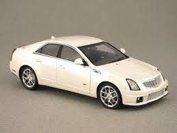 LUXURY Cadilac 2009 CTS-V blanche Diecast models