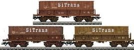 MÄRKLIN Set of 3 wagons trémie Falls SITRANS SNCB Wagons