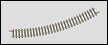 MARKLIN Z Rail courbe rayon 220mm 30° Rails et aiguillages