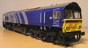 MEHANO locomotive diesel CC Class 66 ERS Railways(Marklin compatible 3 rails AC) HO scale