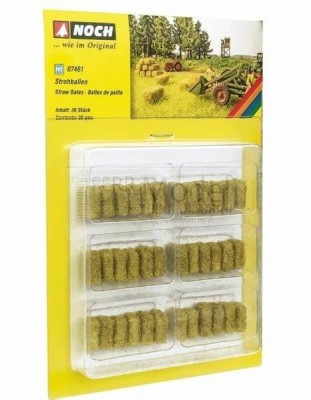 NOCH set of straw balls (36 pieces) Decorations and landscapes