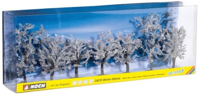 NOCH set d'arbres d'hiver (7 pièces) Decors et diorama