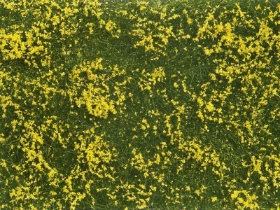 NOCH feuille de foliage couverture végétale (12x 18cm) pré fleurs jaunes Other scales