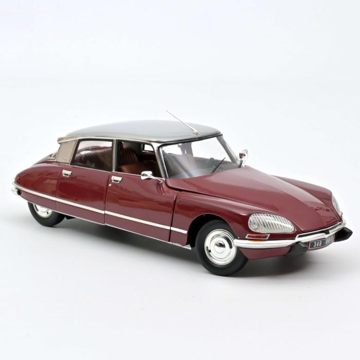 Norev Citroen Ds Pallas Grenade Red Grey Metallic With