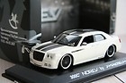 NOREV Chrysler 300C By Parotech Tunning (White metal with black stripes) Diecast models