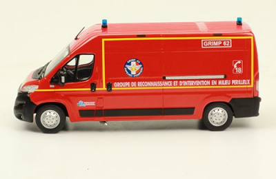ODEON Peugeot Boxer GRIMP pompiers SDIS 62 Diecast models
