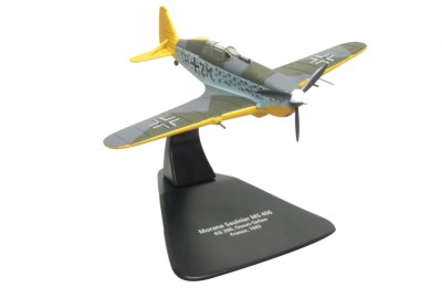 OXFORD diecast plane MORANE-SAULNIER 406 KG200 OSSUNTARBES FRANCE 1943 Planes and helicopters