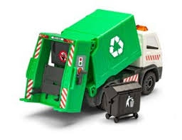 REVELL Junior Kit simple à monter et démonter camion poubelle avec piéces mobiles + accessoires et figurine Jouet