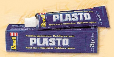 REVELL Mastic en tube PLASTO (pour plastique) 25g Peintures, colles et accessoires