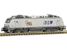 ROCKYRAIL locomotive électrique prima Alstom BB037025 HSL VIA ep VI (analogique) N scale