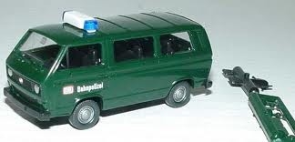 ROCO VW Typ2 Bahn Polizei Police Gendarmerie