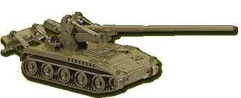 ROCO MINITANKS Tank artillery M110 Diecast models