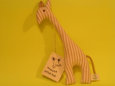 SENGER Giraffe pure and natural for babies (15cm) Cuddly Toys