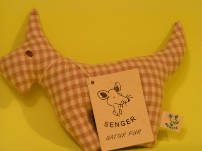 SENGER Dog pure and natural for babies Toys