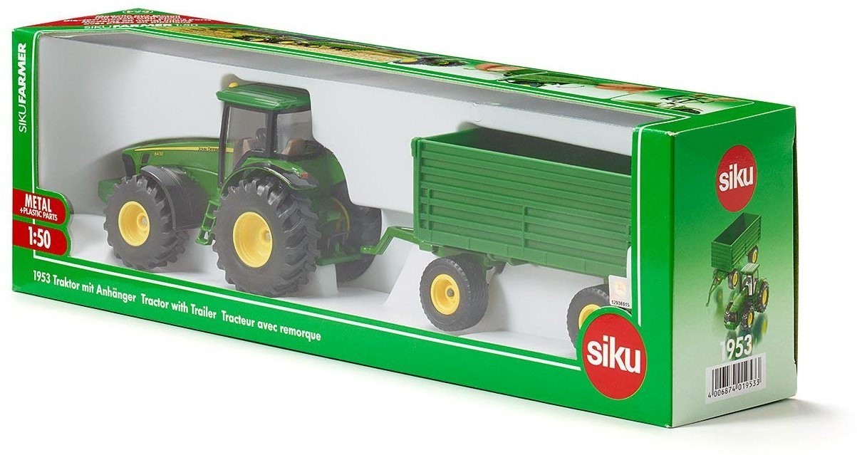 Siku Tracteur John Deere Avec Remorque Basculante Planet Passions