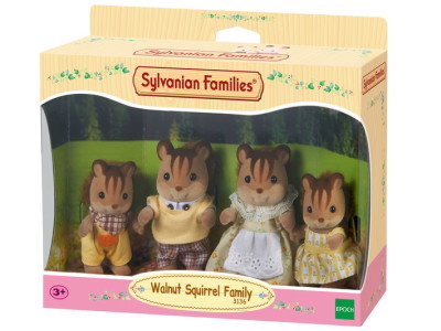 SYLVANIAN FAMILIES  Walnut squirrel family Sylvanian Families