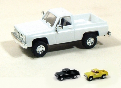 TRIDENT Chevrolet pick-up blanc Véhicules miniatures