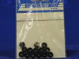 TRIDENT pneus caoutchouc pour 4/4 ou camionette (diam 7mm/env 14 pièces) Pièces detachees