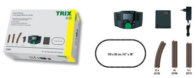 TRIX set for beginner  DIGITAL tracks and MOBILE STATION Track and track accessories