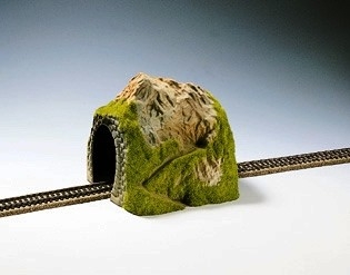 Tunnel droit 1 voie HO scale