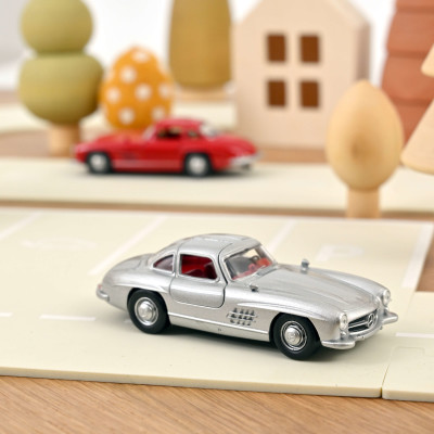 NOREV Mercedes Benz 300SL 1954 Silver (jet-car with opening doors) Diecast models