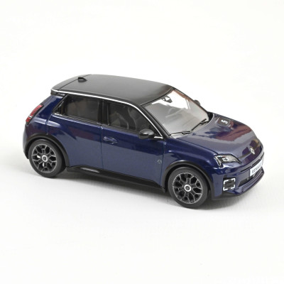 NOREV Renault 5 E-Tech 100% électrique 2025 Midnight blue Véhicules miniatures