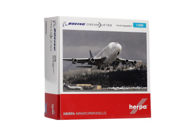 HERPA avion en métal Boeing B747LCF Dreamlifter N7188A Planes and helicopters