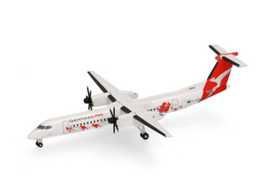 HERPA diecast plane Q400 